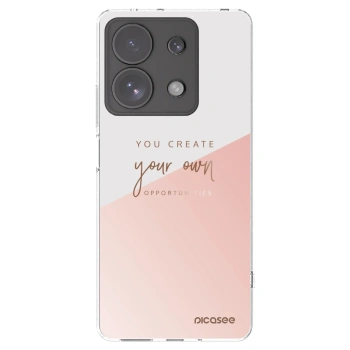 Picasee διαφανής θήκη σιλικόνης Xiaomi Redmi Note 13 Pro 4G - You create your own opportunities