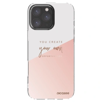 Picasee διαφανής θήκη σιλικόνης Apple iPhone 16 Pro Max - You create your own opportunities