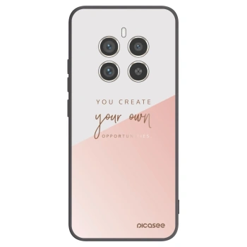 Picasee Μαύρη θήκη σιλικόνης για Realme 12 Pro 5G - You create your own opportunities