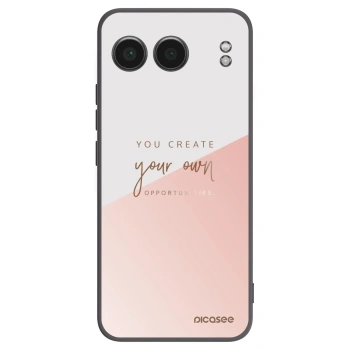 Picasee Μαύρη θήκη σιλικόνης για OnePlus Nord 4 - You create your own opportunities