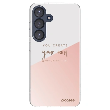 Picasee διαφανής θήκη σιλικόνης Samsung Galaxy S25 5G - You create your own opportunities