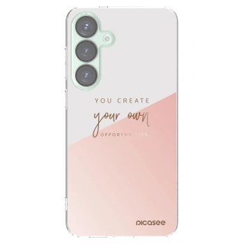 Picasee διαφανής θήκη σιλικόνης Samsung Galaxy S25+ 5G - You create your own opportunities