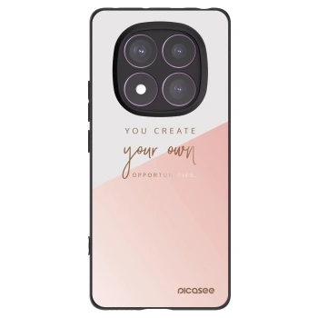 Picasee Μαύρη θήκη σιλικόνης για Xiaomi Redmi Note 14 Pro 4G - You create your own opportunities