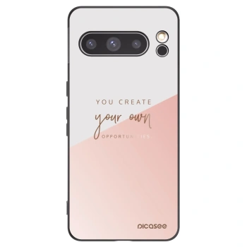 Picasee Μαύρη θήκη σιλικόνης για Google Pixel 8 Pro - You create your own opportunities