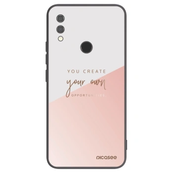 Picasee Μαύρη θήκη σιλικόνης για Xiaomi Redmi Note 7 - You create your own opportunities