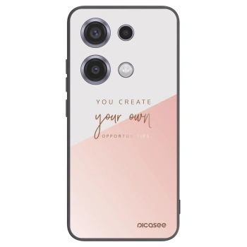Picasee Μαύρη θήκη σιλικόνης για Xiaomi Redmi Note 14S - You create your own opportunities