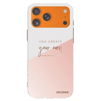 Picasee διαφανής θήκη σιλικόνης Apple iPhone 17 Pro Max - You create your own opportunities