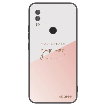 Picasee Μαύρη θήκη σιλικόνης για Xiaomi Redmi 7 - You create your own opportunities