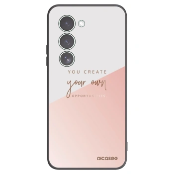 Picasee Μαύρη θήκη σιλικόνης για Xiaomi Redmi 15 5G - You create your own opportunities