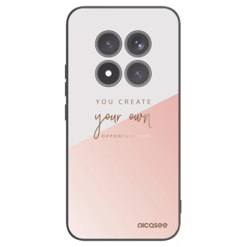 Picasee Μαύρη θήκη σιλικόνης για Xiaomi Redmi Note 15 Pro+ - You create your own opportunities