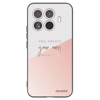Picasee Μαύρη θήκη σιλικόνης για Xiaomi 15T Pro - You create your own opportunities