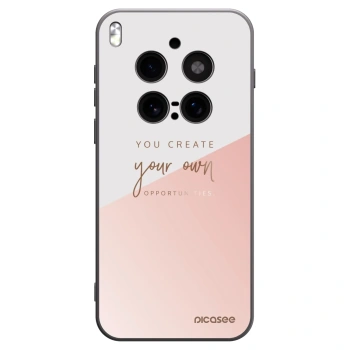 Picasee Μαύρη θήκη σιλικόνης για Vivo X300 Pro - You create your own opportunities