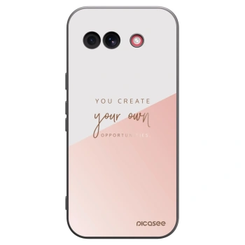 Picasee Μαύρη θήκη σιλικόνης για Google Pixel 10a - You create your own opportunities
