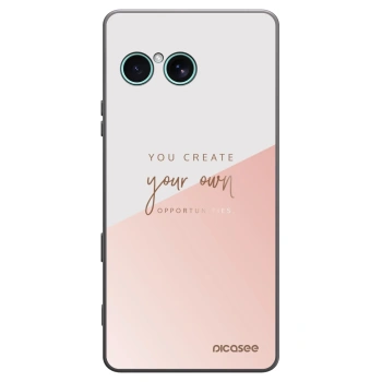 Picasee Μαύρη θήκη σιλικόνης για Sony Xperia 10 VII - You create your own opportunities
