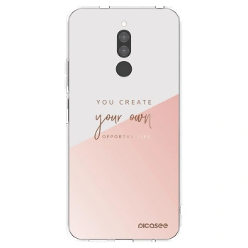 Picasee διαφανής θήκη σιλικόνης Xiaomi Redmi 8 - You create your own opportunities
