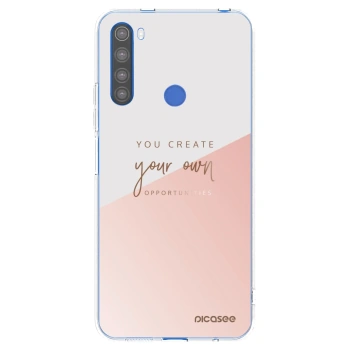 Picasee διαφανής θήκη σιλικόνης Xiaomi Redmi Note 8T - You create your own opportunities