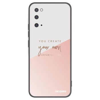 Picasee Μαύρη θήκη σιλικόνης για Samsung Galaxy S20 G980F - You create your own opportunities