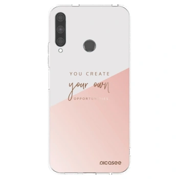Picasee διαφανής θήκη σιλικόνης Huawei P40 Lite E - You create your own opportunities