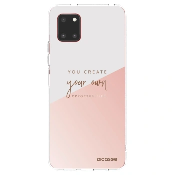 Picasee διαφανής θήκη σιλικόνης Samsung Galaxy Note 10 Lite N770F - You create your own opportunities