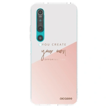 Picasee διαφανής θήκη σιλικόνης Xiaomi Mi 10 - You create your own opportunities