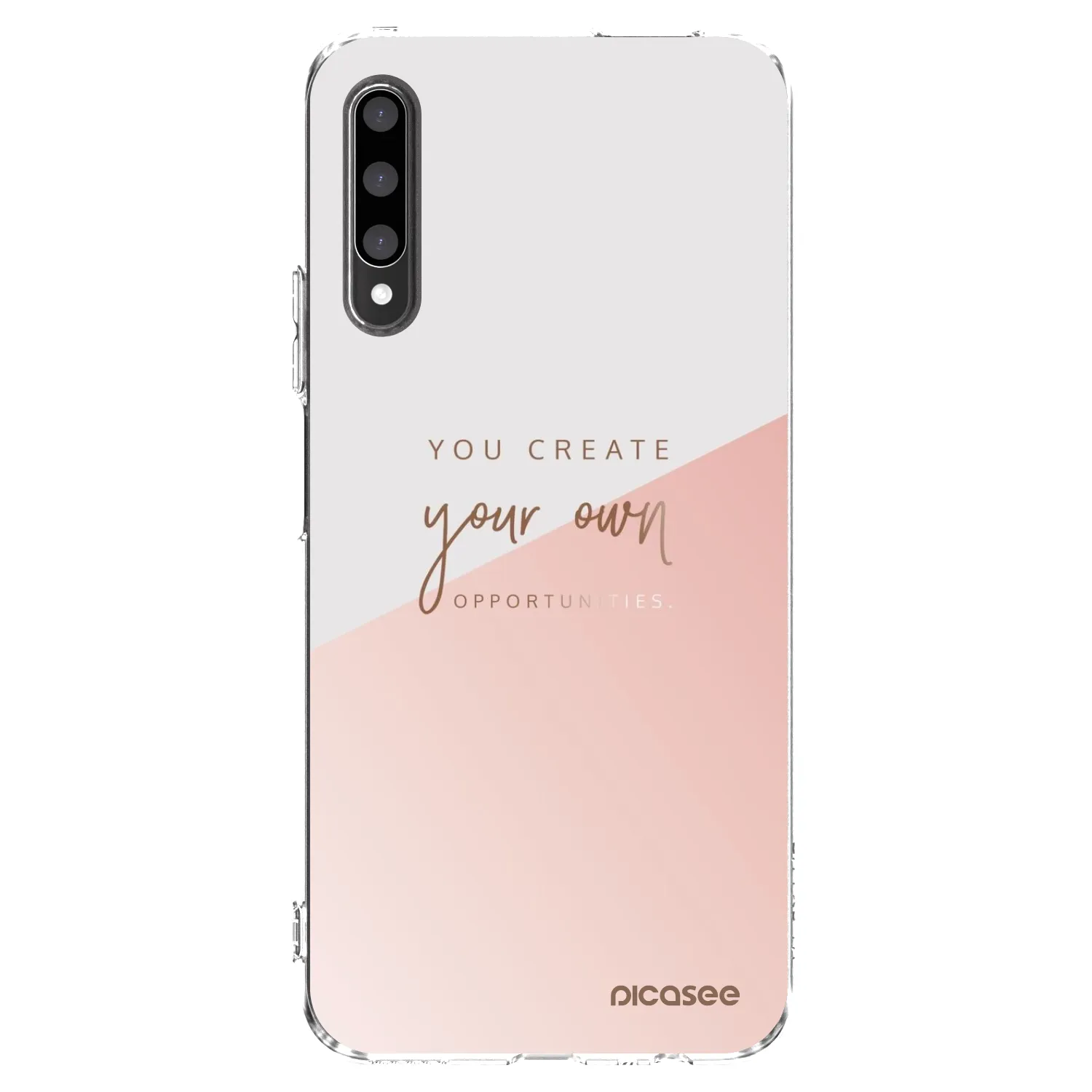 Picasee διαφανής θήκη σιλικόνης Honor 9X Pro - You create your own opportunities