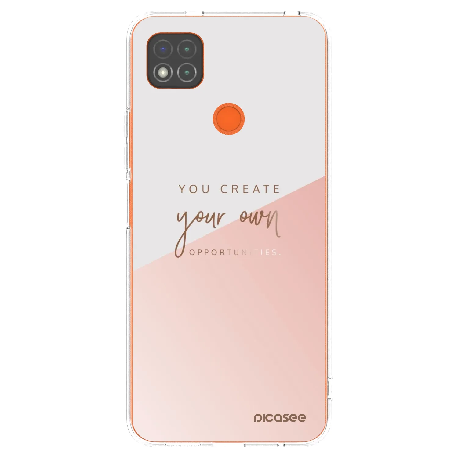Picasee διαφανής θήκη σιλικόνης Xiaomi Redmi 9C - You create your own opportunities