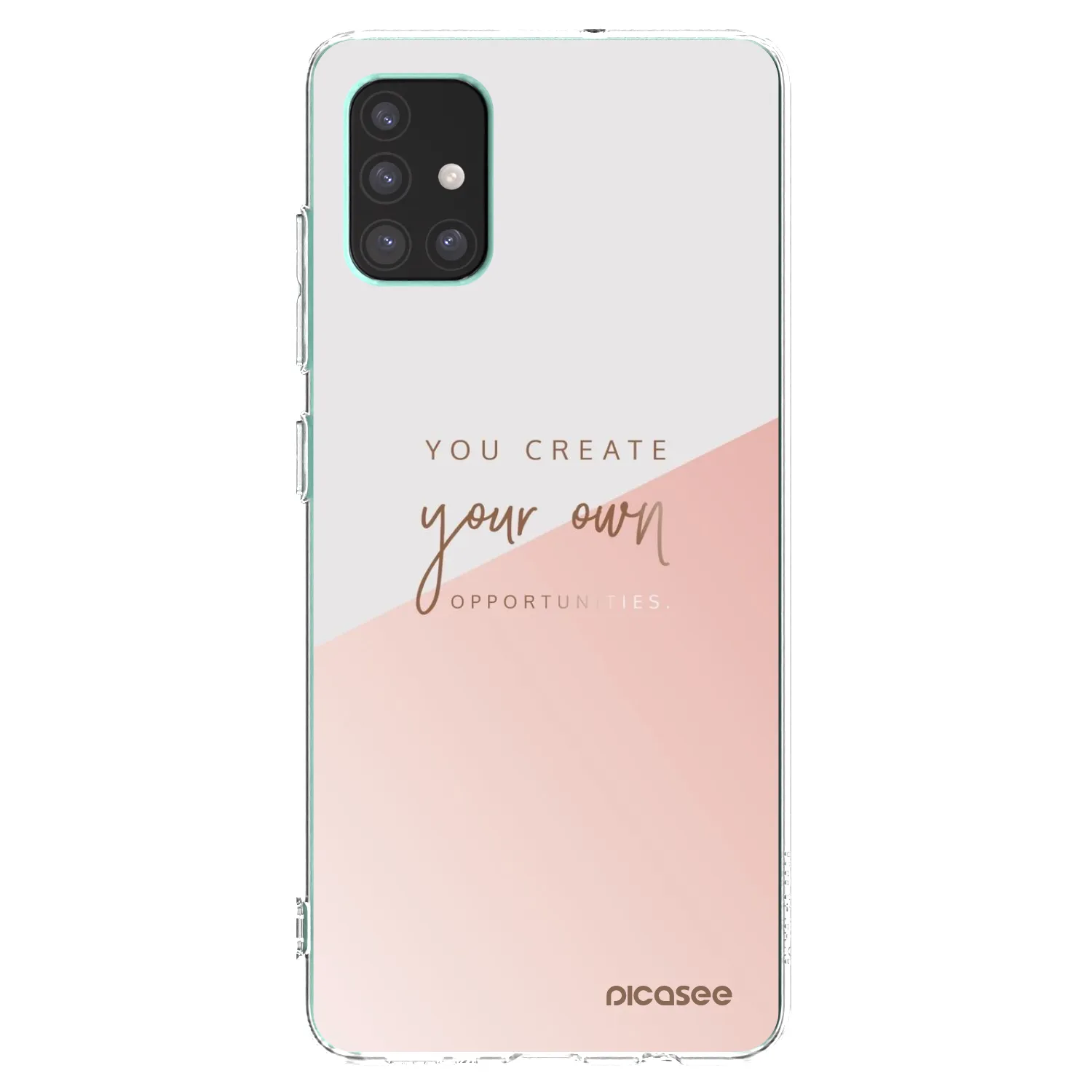 Picasee διαφανής θήκη σιλικόνης Samsung Galaxy M51 M515F - You create your own opportunities
