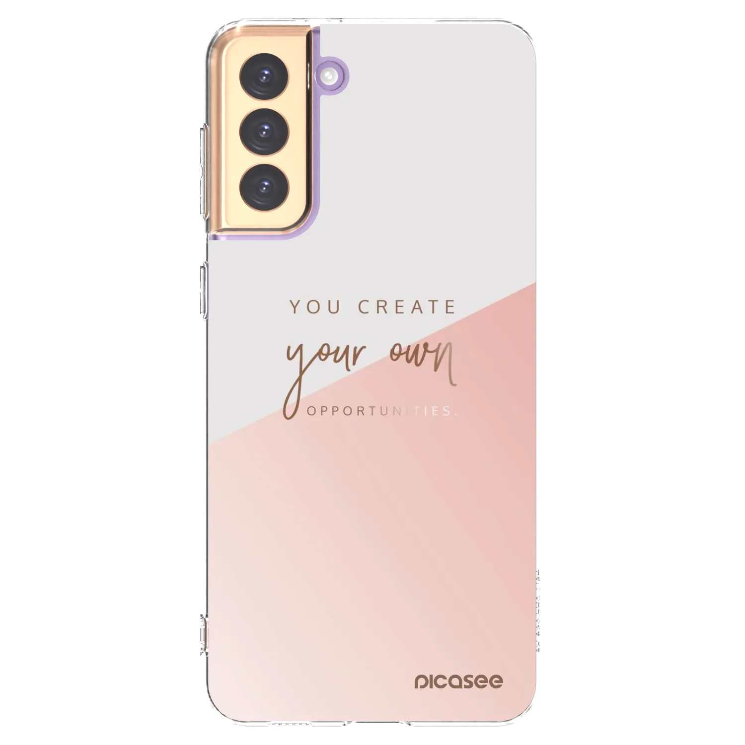 Picasee διαφανής θήκη σιλικόνης Samsung Galaxy S21+ 5G G996F - You create your own opportunities