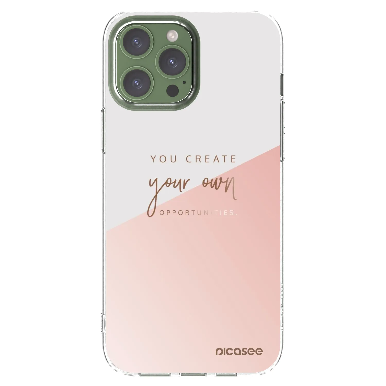 Picasee διαφανής θήκη σιλικόνης Apple iPhone 13 Pro Max - You create your own opportunities