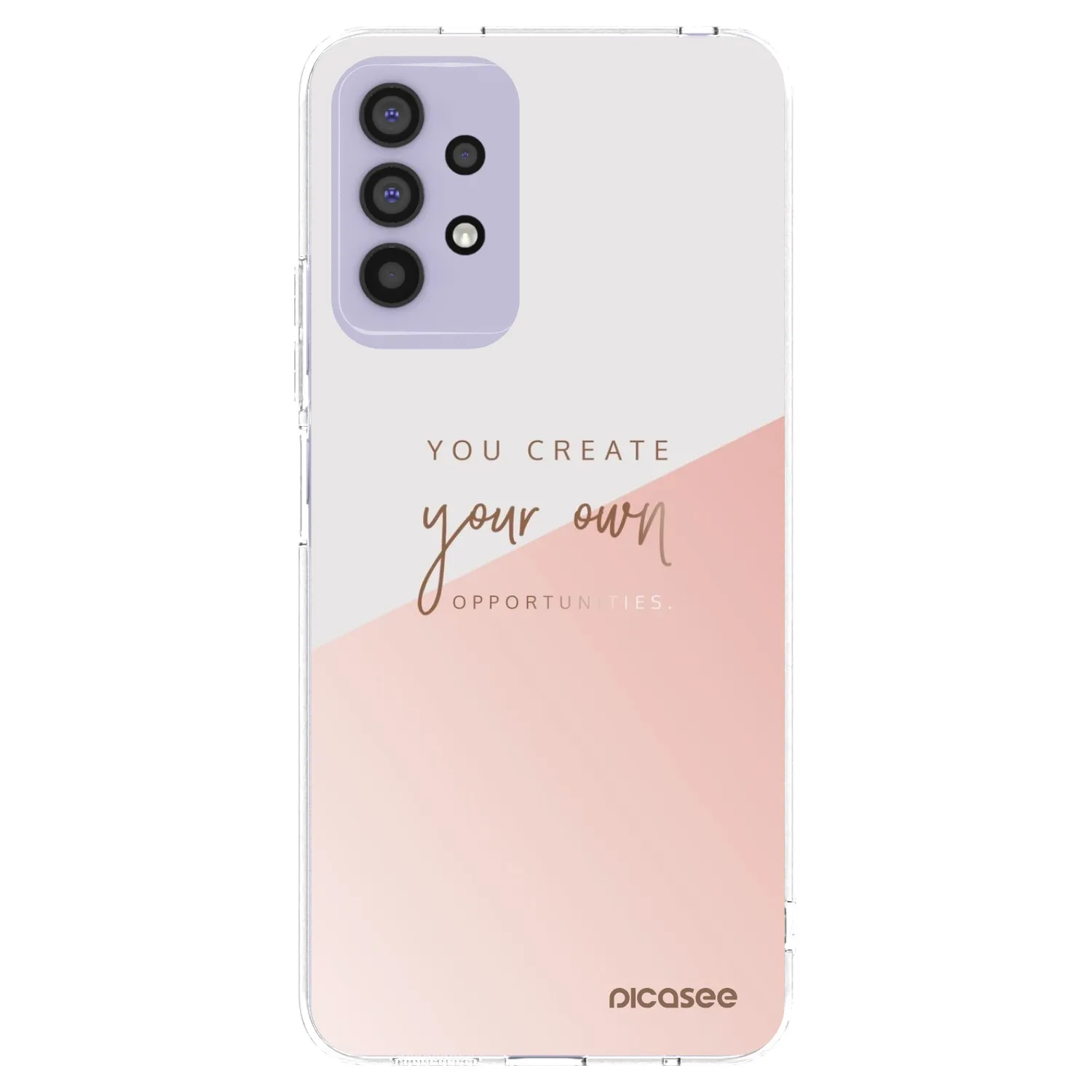 Picasee διαφανής θήκη σιλικόνης Samsung Galaxy A32 4G SM-A325F - You create your own opportunities