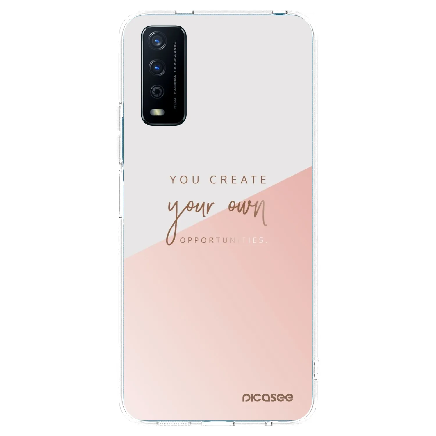 Picasee διαφανής θήκη σιλικόνης Vivo Y11s - You create your own opportunities