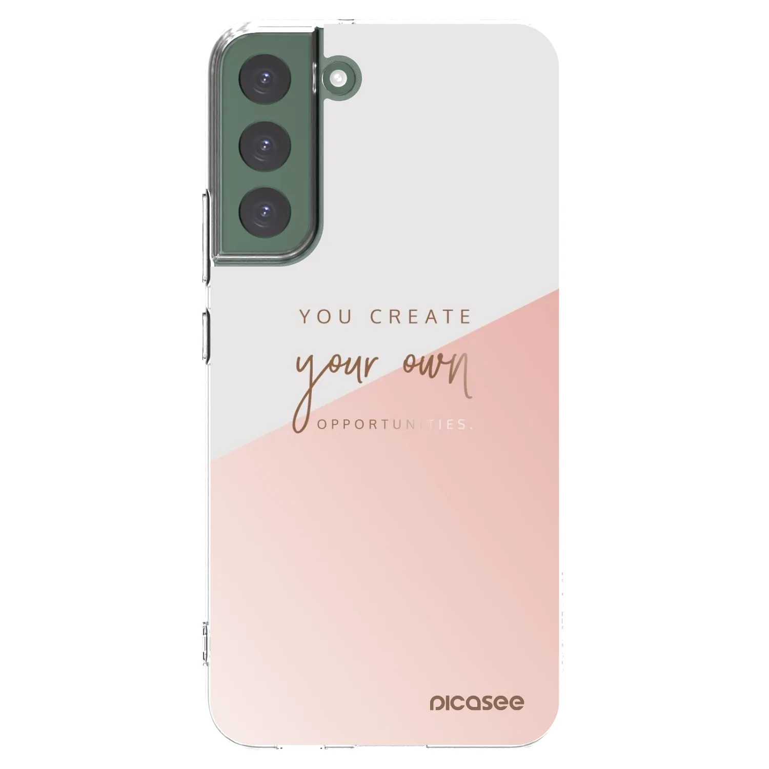 Picasee διαφανής θήκη σιλικόνης Samsung Galaxy S22+ 5G - You create your own opportunities