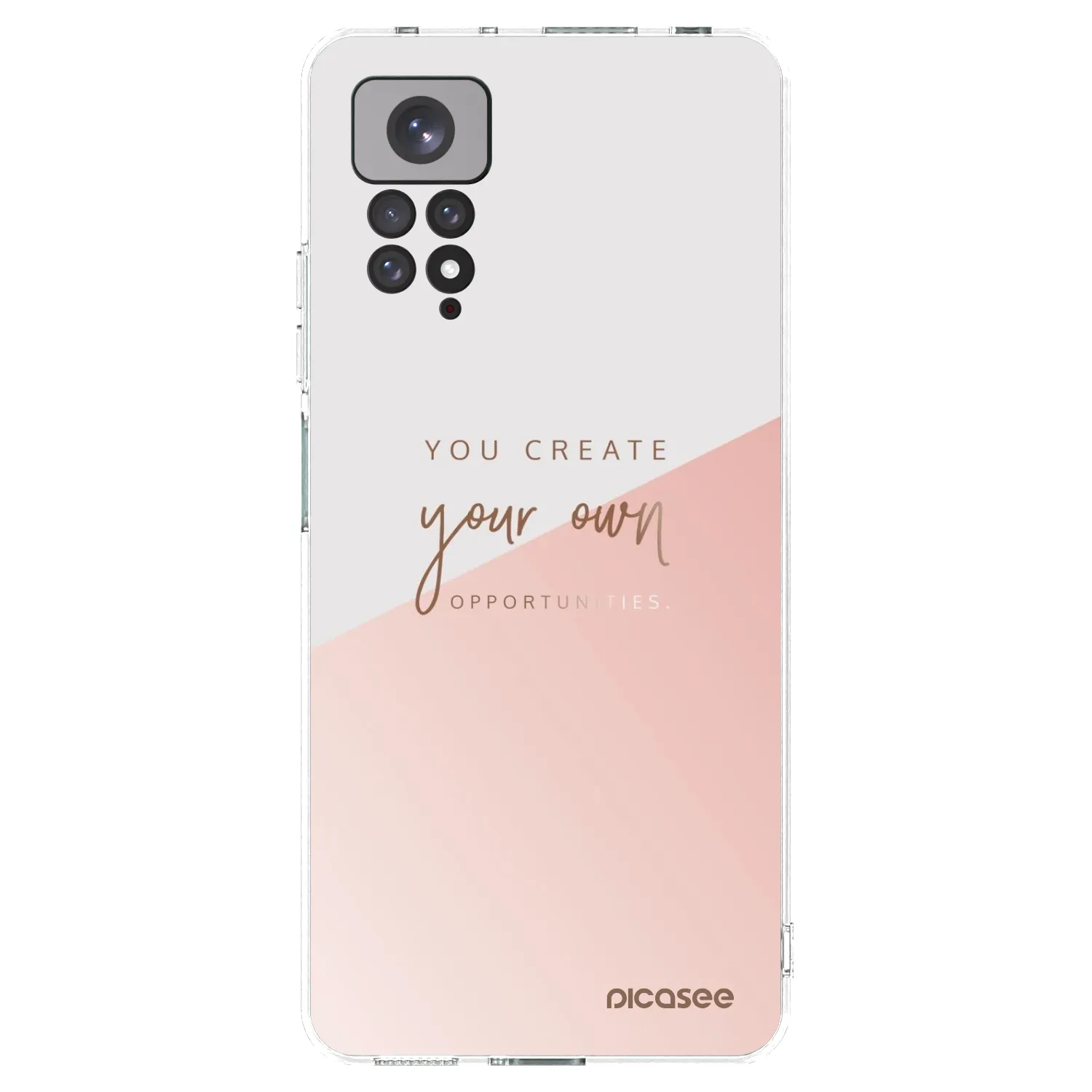Picasee διαφανής θήκη σιλικόνης Xiaomi Redmi Note 11 - You create your own opportunities