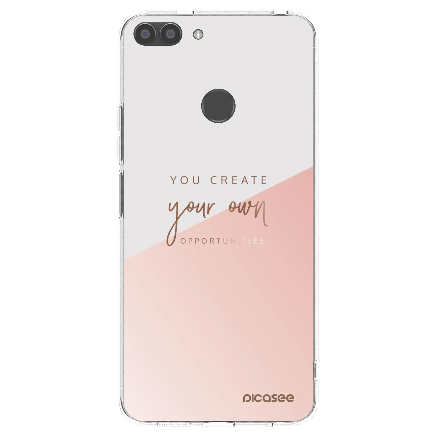 Picasee διαφανής θήκη σιλικόνης Huawei P Smart - You create your own opportunities