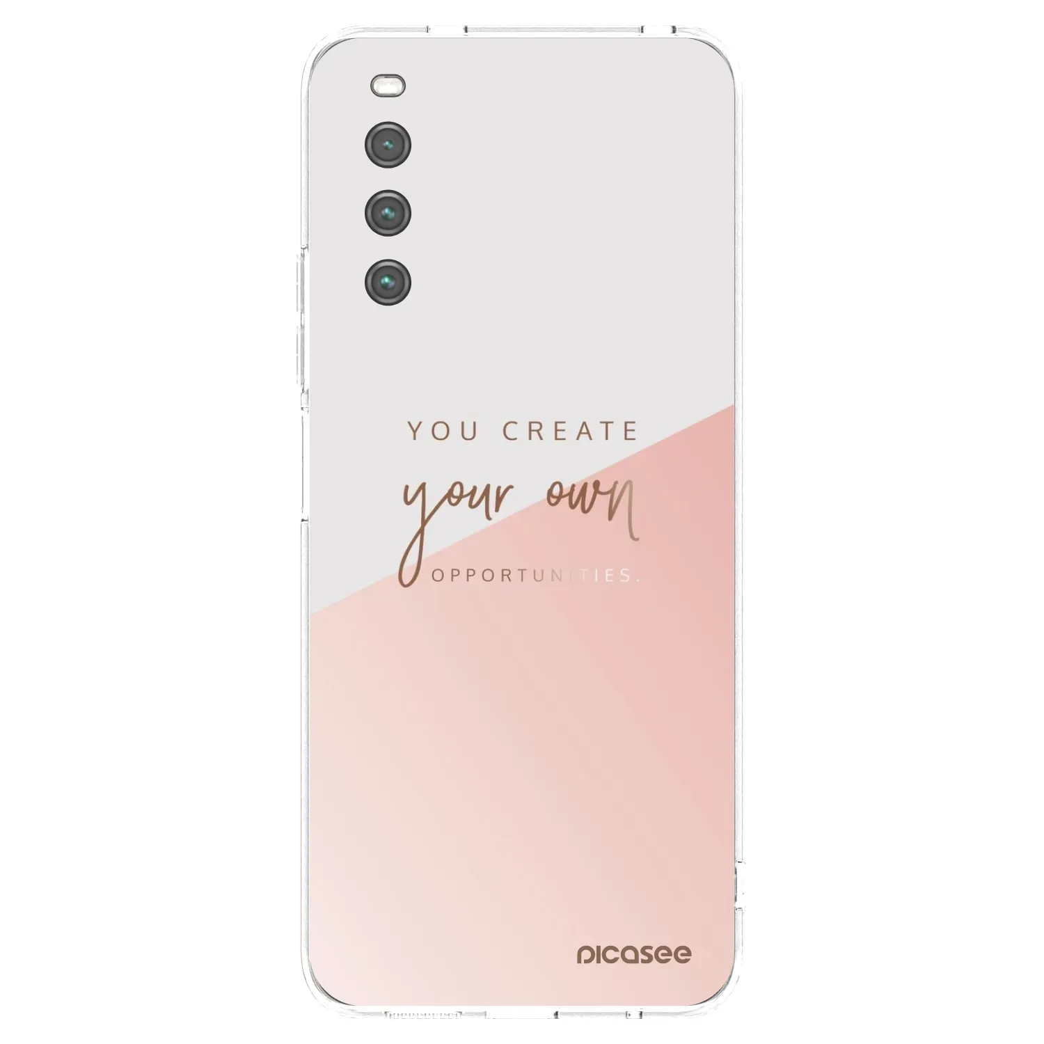 Picasee διαφανής θήκη σιλικόνης Sony Xperia 10 IV 5G - You create your own opportunities