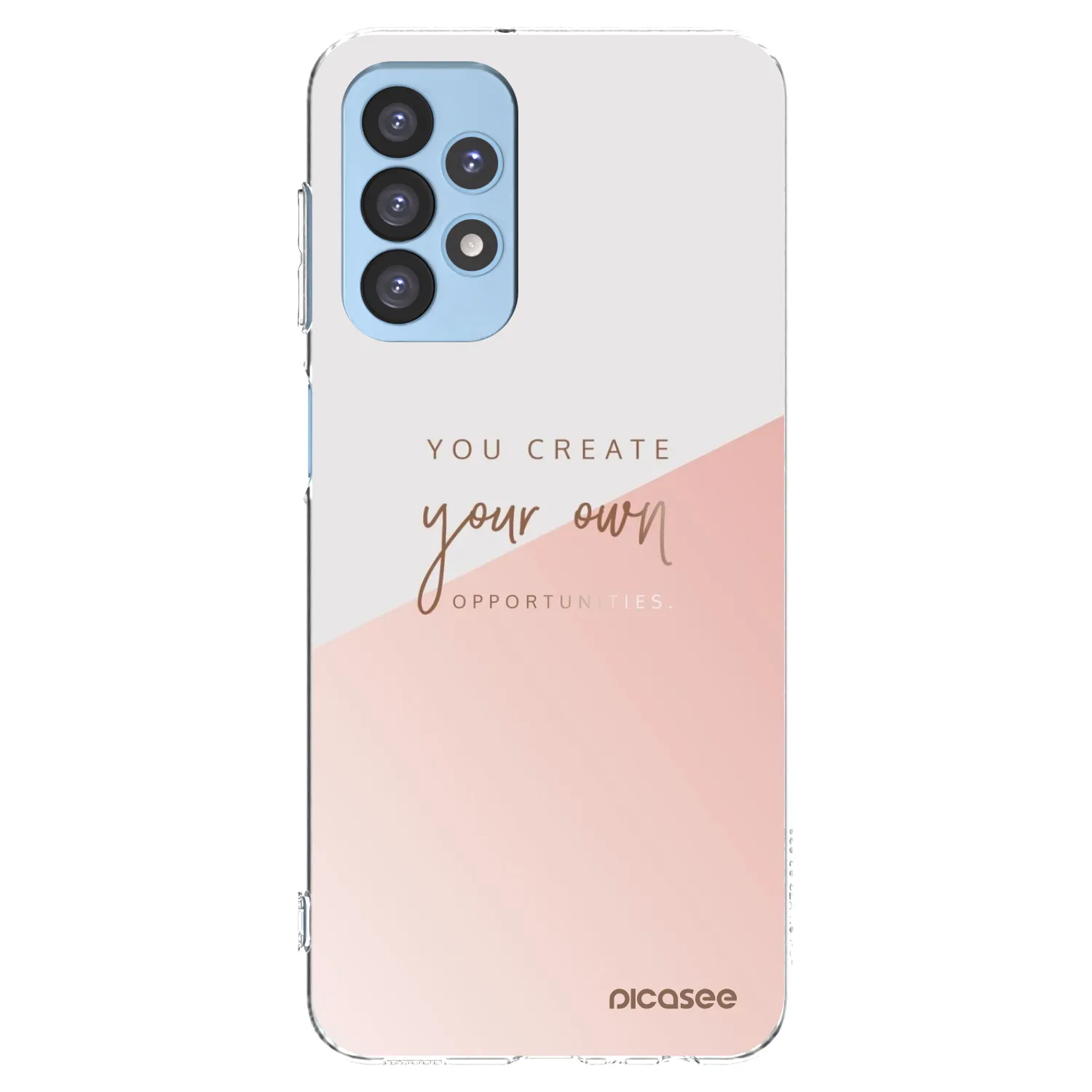 Picasee διαφανής θήκη σιλικόνης Samsung Galaxy A23 A235F 4G - You create your own opportunities