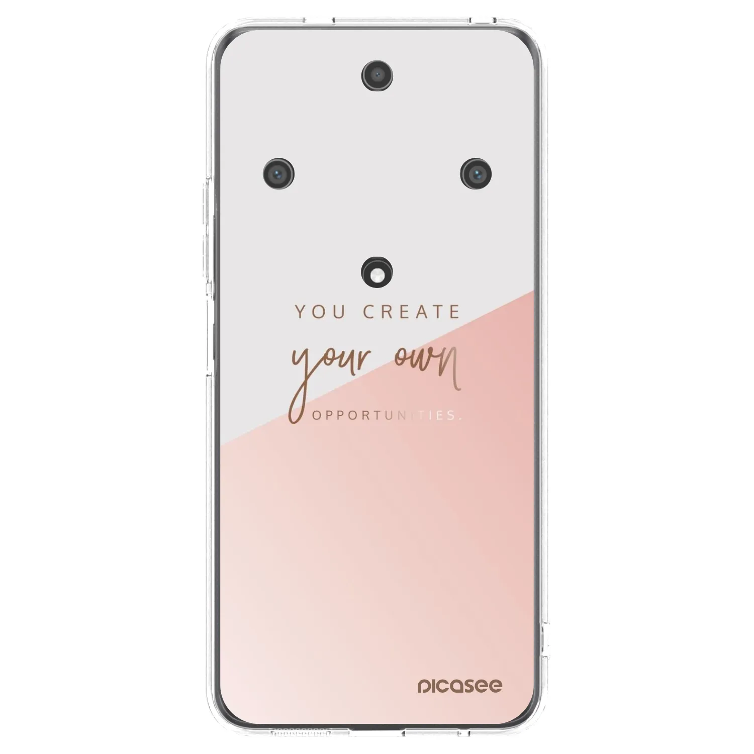 Picasee διαφανής θήκη σιλικόνης Honor Magic5 Lite 5G - You create your own opportunities
