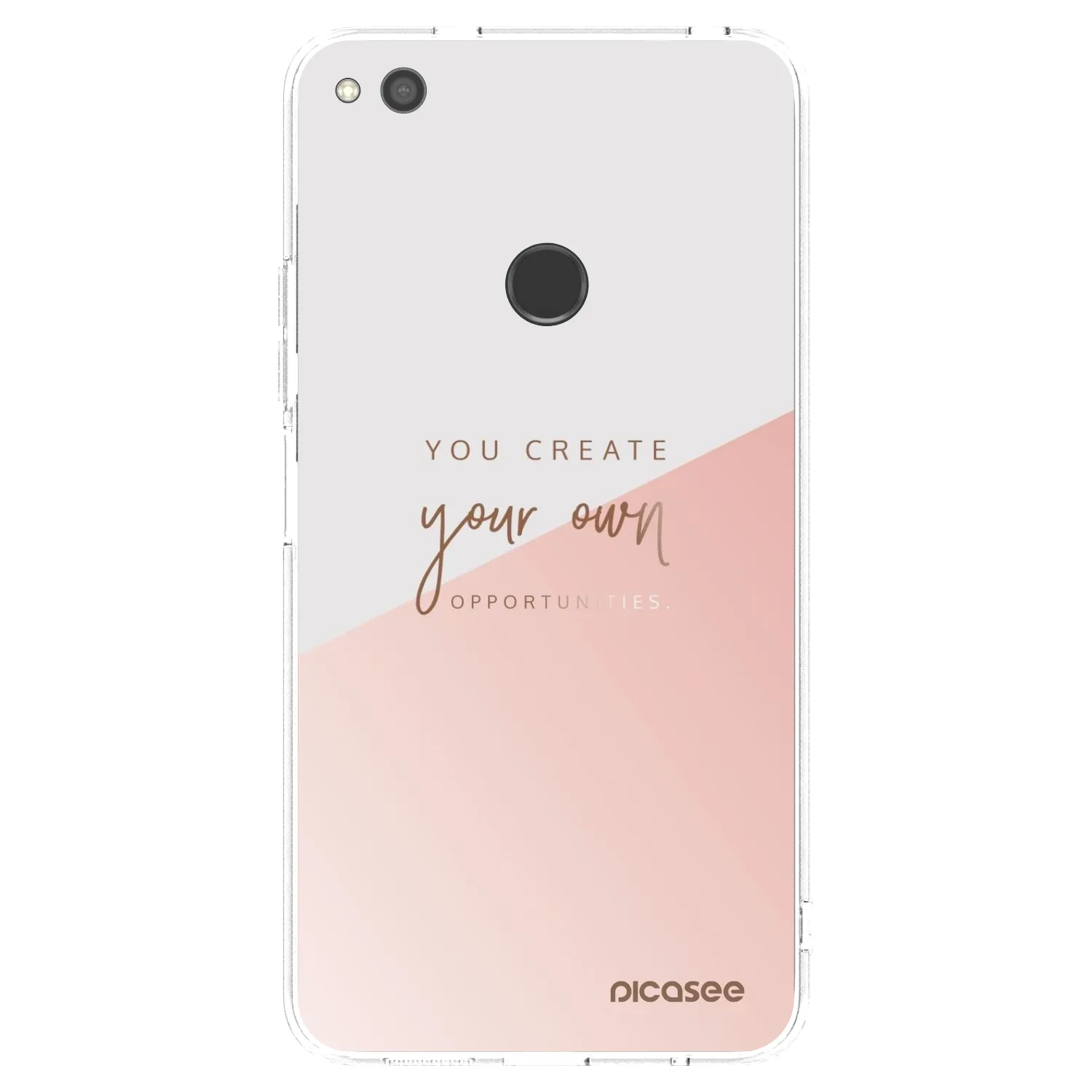 Picasee διαφανής θήκη σιλικόνης Huawei P9 Lite 2017 - You create your own opportunities
