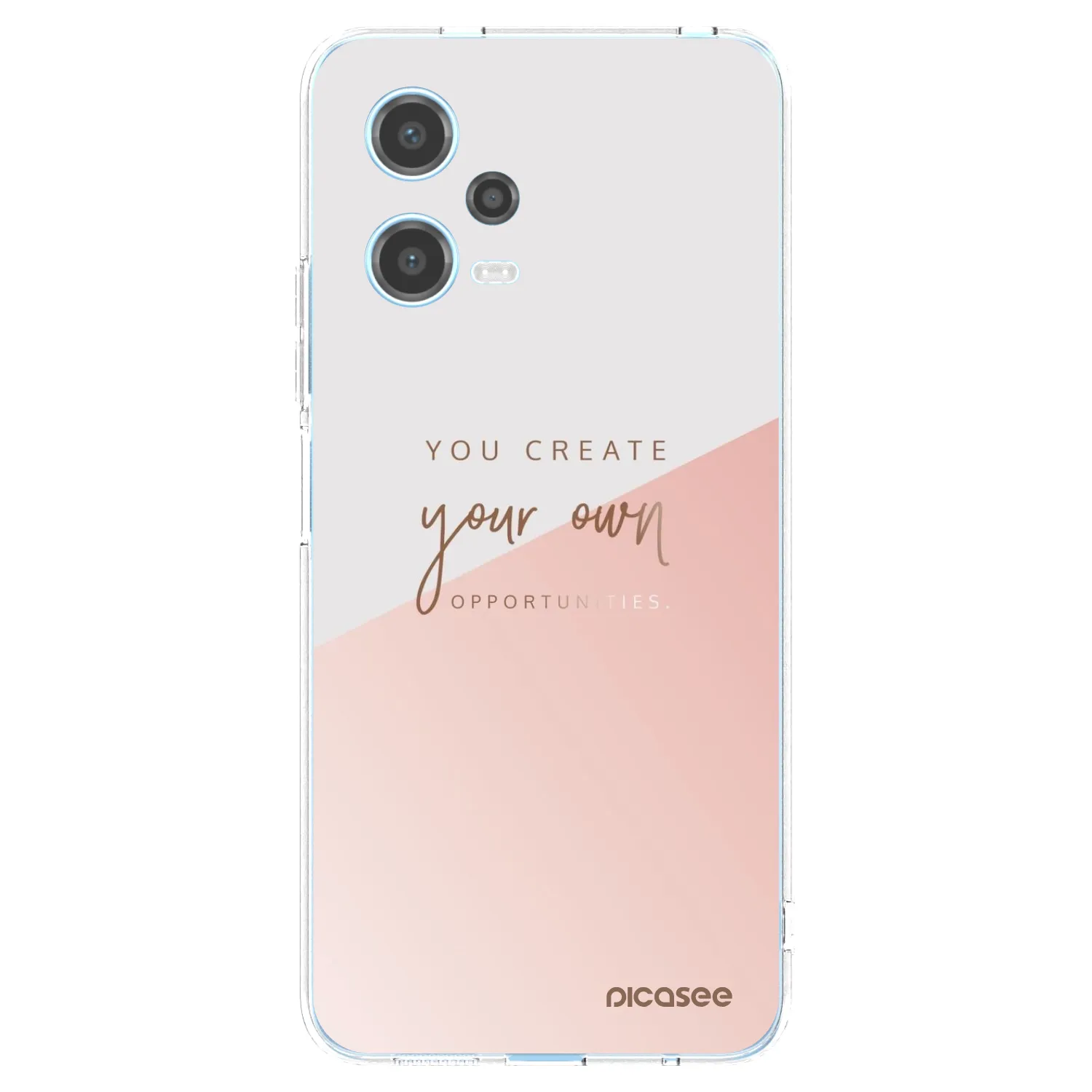 Picasee διαφανής θήκη σιλικόνης Xiaomi Redmi Note 12 5G - You create your own opportunities