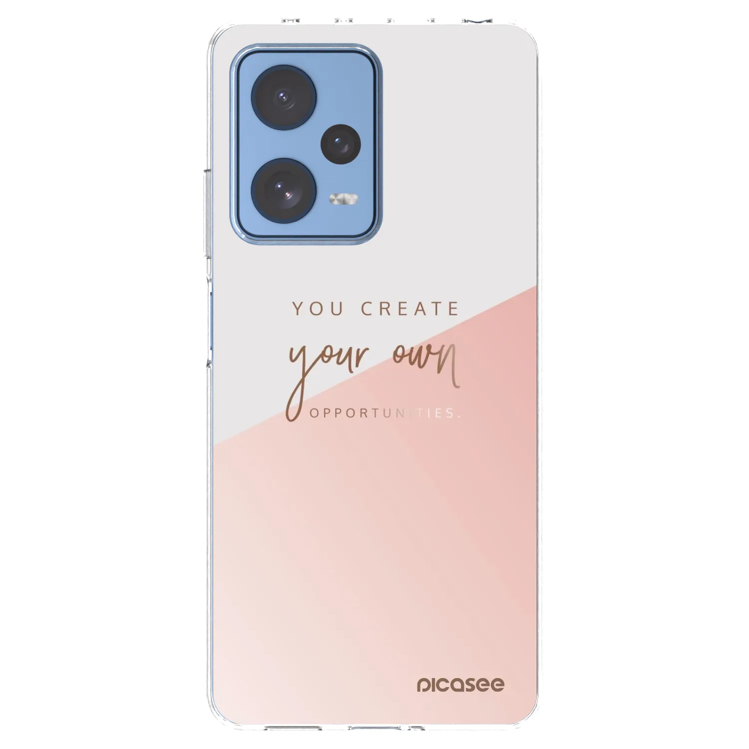 Picasee διαφανής θήκη σιλικόνης Xiaomi Redmi Note 12 Pro 5G - You create your own opportunities