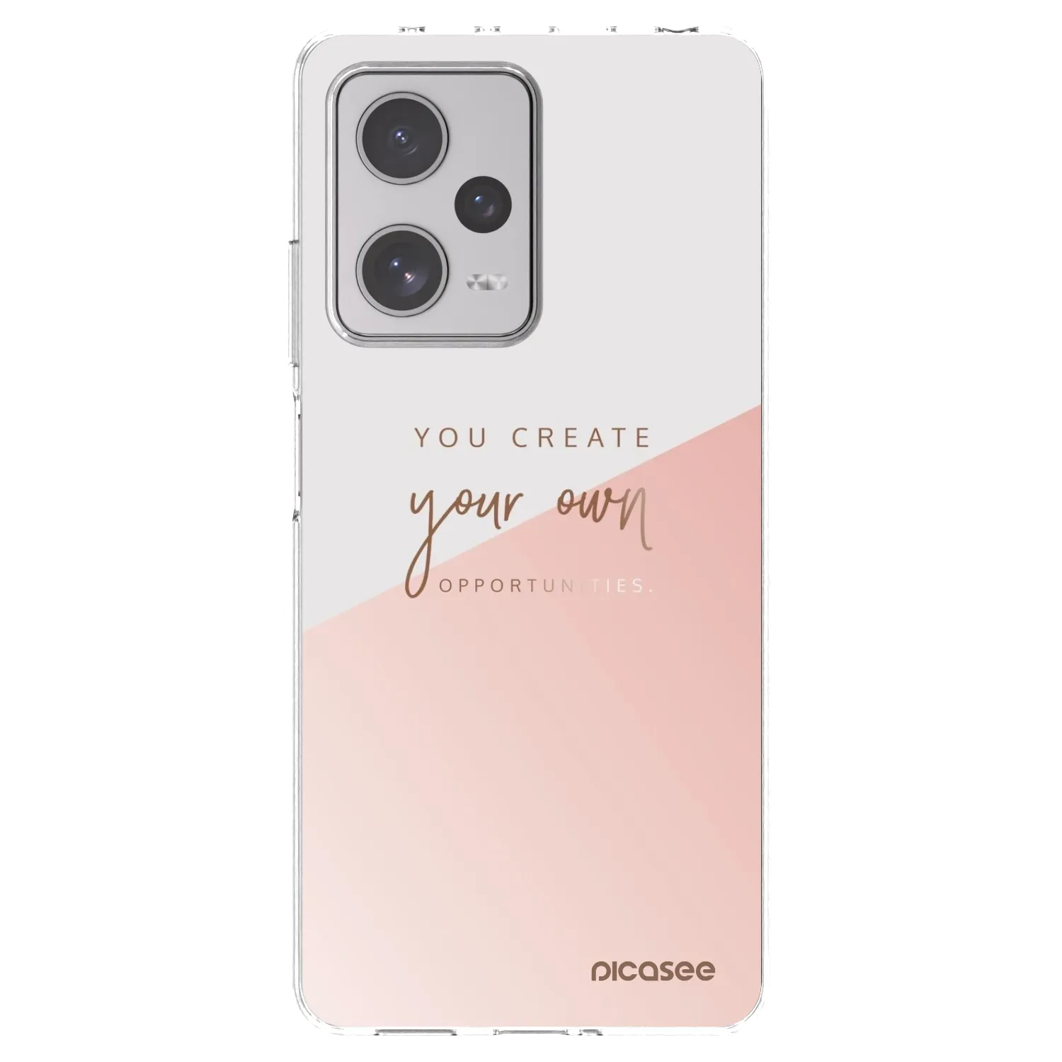 Picasee διαφανής θήκη σιλικόνης Xiaomi Redmi Note 12 Pro+ 5G - You create your own opportunities