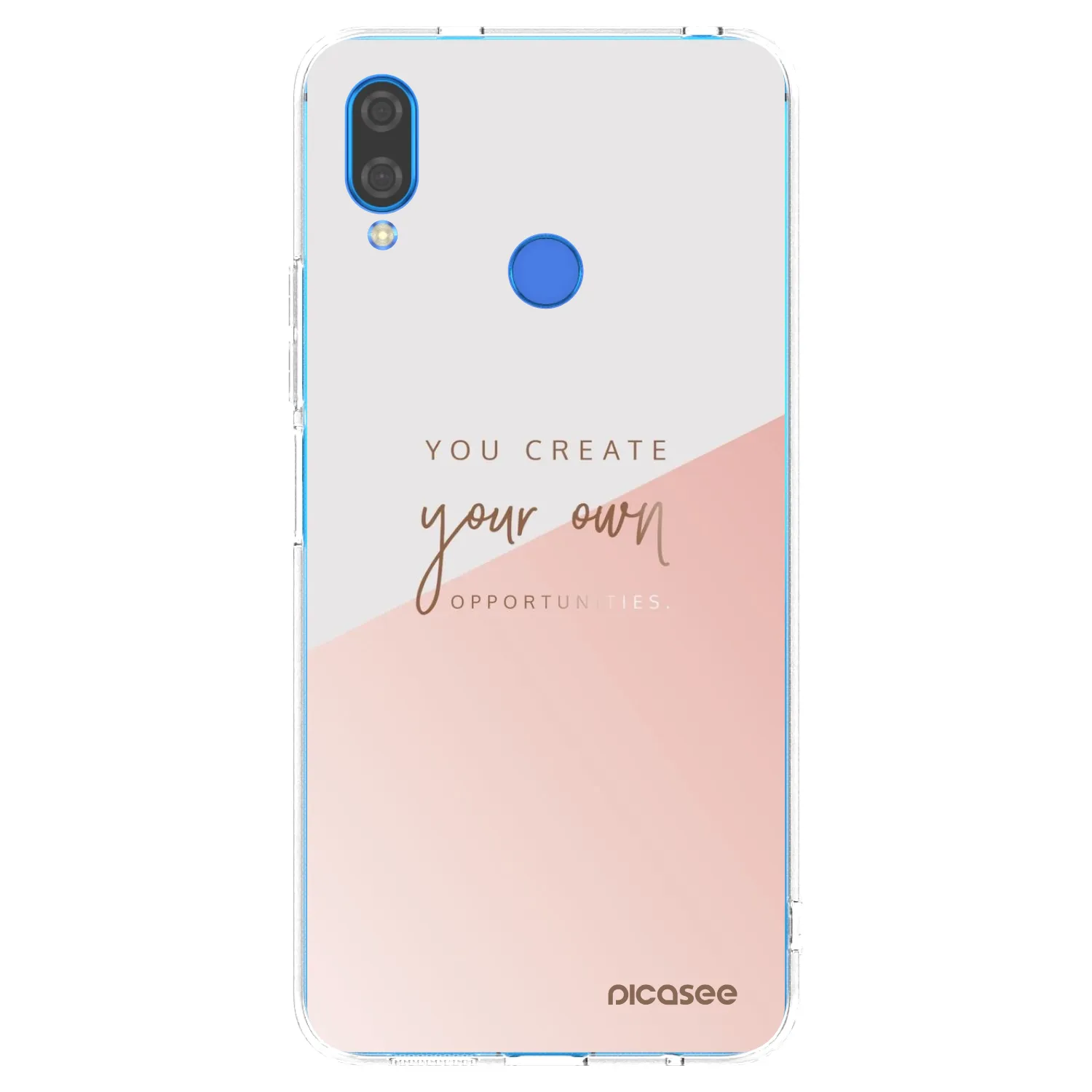 Picasee διαφανής θήκη σιλικόνης Huawei Nova 3 - You create your own opportunities