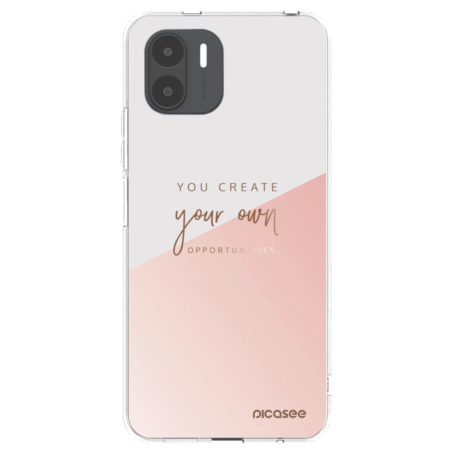 Picasee διαφανής θήκη σιλικόνης Xiaomi Redmi A2 - You create your own opportunities