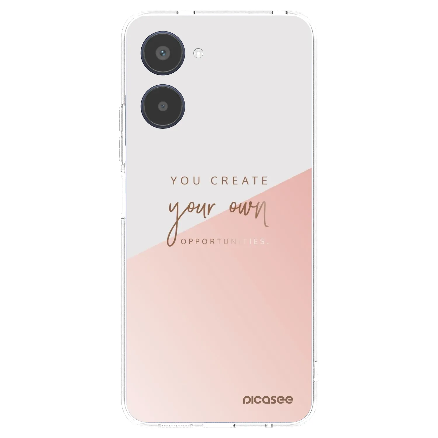 Picasee διαφανής θήκη σιλικόνης Realme 10 4G - You create your own opportunities