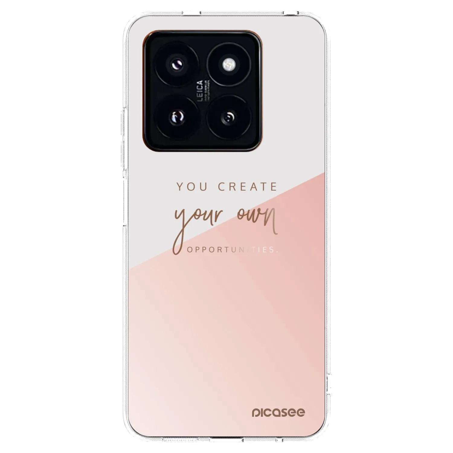 Picasee διαφανής θήκη σιλικόνης Xiaomi 14 Pro - You create your own opportunities