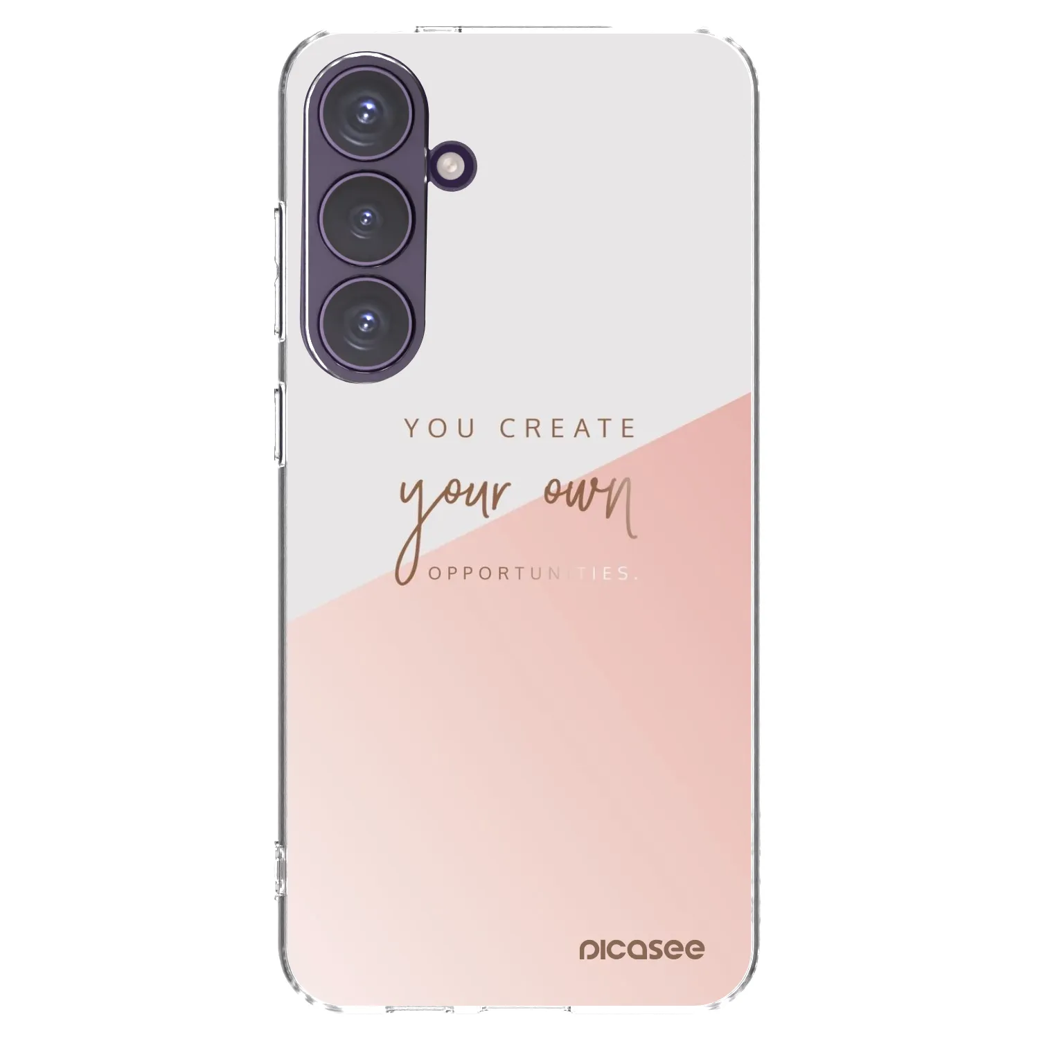 Picasee διαφανής θήκη σιλικόνης Samsung Galaxy S24+ S926B 5G - You create your own opportunities