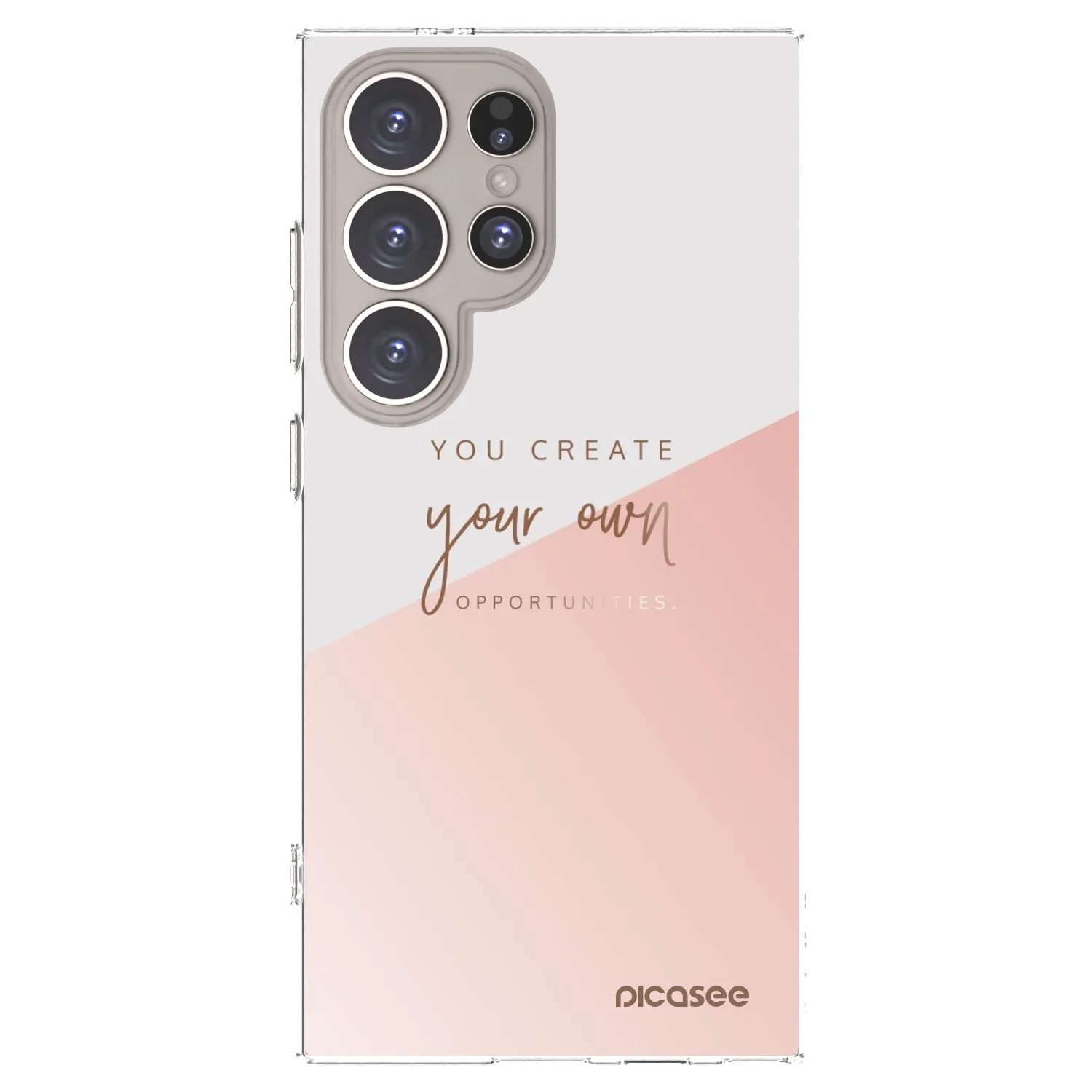 Picasee διαφανής θήκη σιλικόνης Samsung Galaxy S24 Ultra S928B 5G - You create your own opportunities