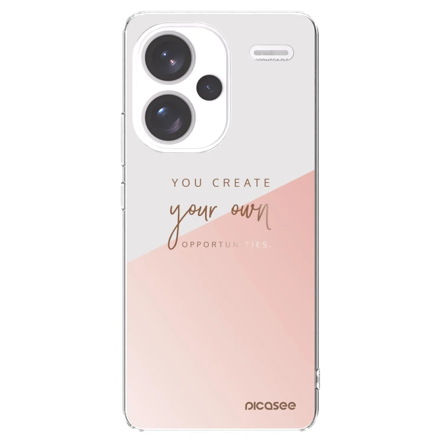 Picasee διαφανής θήκη σιλικόνης Xiaomi Redmi Note 13 Pro+ 5G - You create your own opportunities