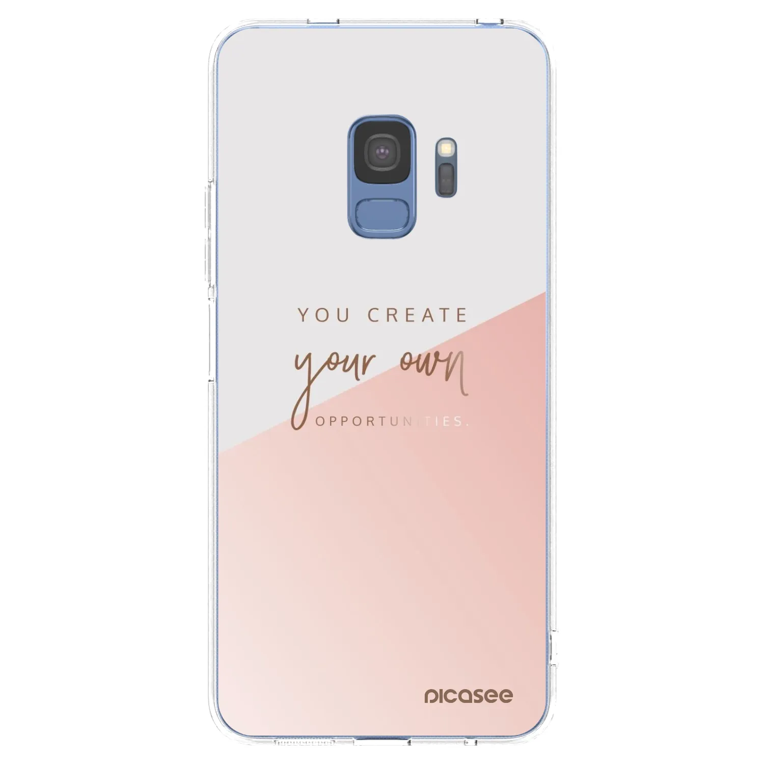 Picasee διαφανής θήκη σιλικόνης Samsung Galaxy S9 G960F - You create your own opportunities