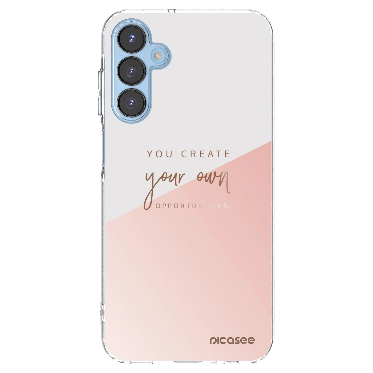 Picasee διαφανής θήκη σιλικόνης Samsung Galaxy A15 A156B 5G - You create your own opportunities